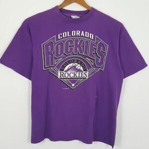Colorado Rockies 90S Retro Baseball Fan T-Shirt